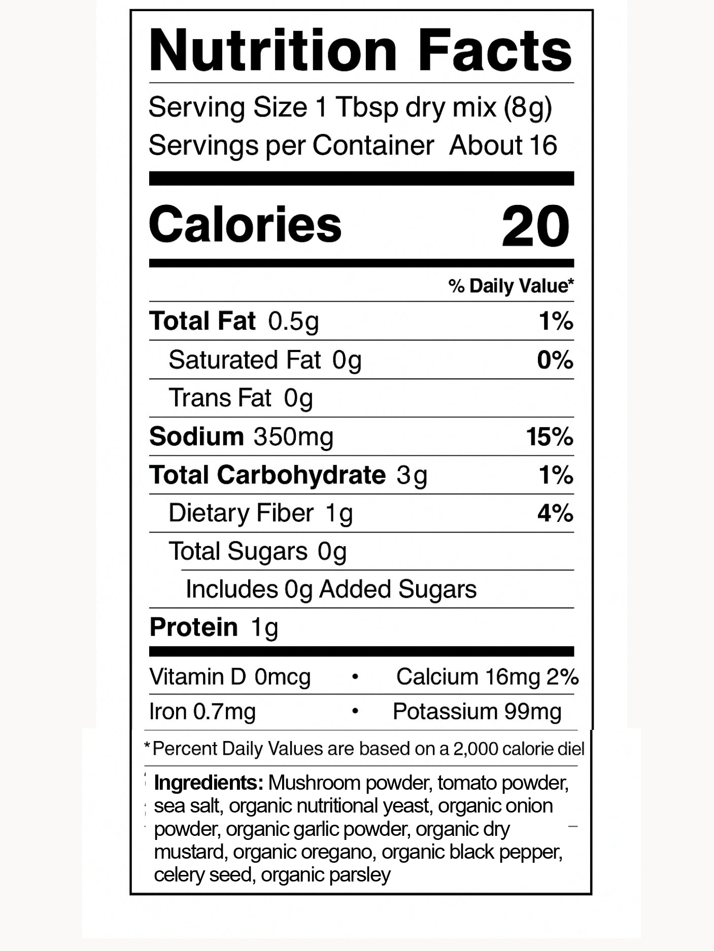 Vegan Beef Bouillon Powder | No Moo Umami Broth Blend